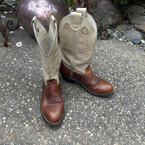 Durango Men's Pull On Roper Round Toe Cowboy Boots SW6402 Size 11D - Picture 12 of 12